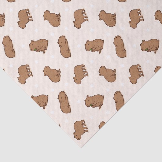 Capibara's Tissuepapier (Detail)