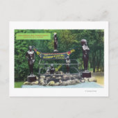 Capilano Canyon Indian Wishing Well Uitzicht Briefkaart (Voorkant)