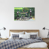 Capilano Canyon Indian Wishing Well Uitzicht Canvas Afdruk (Insitu (Slaapkamer))