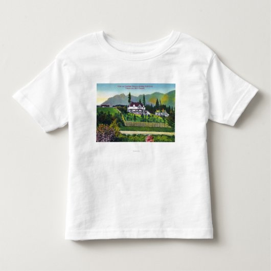 Capilano Estates die de Golfclub toont Kinder Shirts (Voorkant)