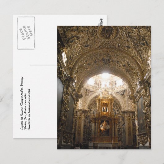 Capilla del Rosario Briefkaart (Voorkant / Achterkant)