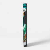 Capinha de Celular Camaleão: Estilo e Proteção iPhone Hoesje (Linkerkant)