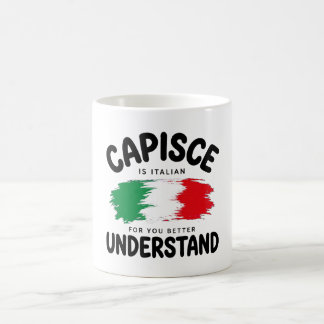 Capisce mok Italian Voor Jou Beter Begrijpen