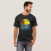 Capistrano Beach Surf Sail Sunset Palms Ocean Bay T-shirt (Voorkant volledig)
