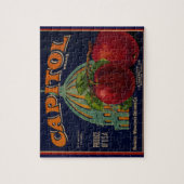 Capital Apple Label Sacramento Legpuzzel (Verticaal)