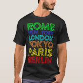 Capital Cities T-shirt (Voorkant)