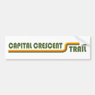Capital Crescent Trail Bumpersticker