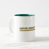Capital Crescent Trail Tweekleurige Koffiemok (Voorkant links)