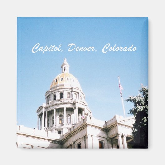 Capital, Denver, Colorado Magneet (Voorkant)