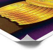 Capital Gain Guadalupe California Vegetables Gold Poster (Hoek)