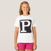 Capital P Girls T-Shirt (Voorkant volledig)
