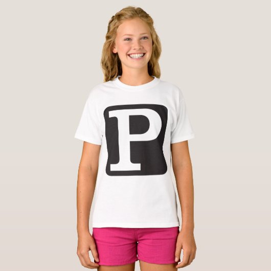 Capital P Girls T-Shirt (Voorkant volledig)
