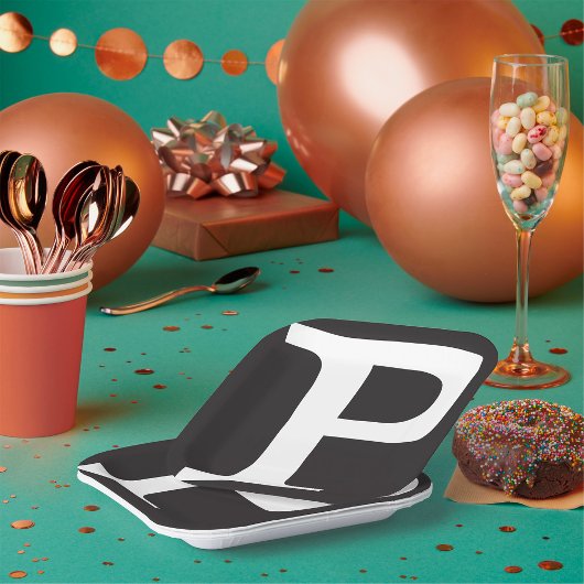Capital P Paper-Borden Papieren Bordje
