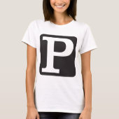 Capital P Womens T-Shirt (Voorkant)