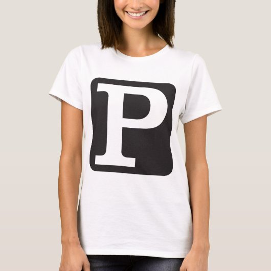 Capital P Womens T-Shirt (Voorkant)