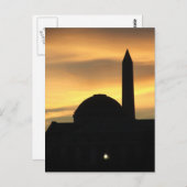 Capital Sunset Briefkaart (Voorkant / Achterkant)