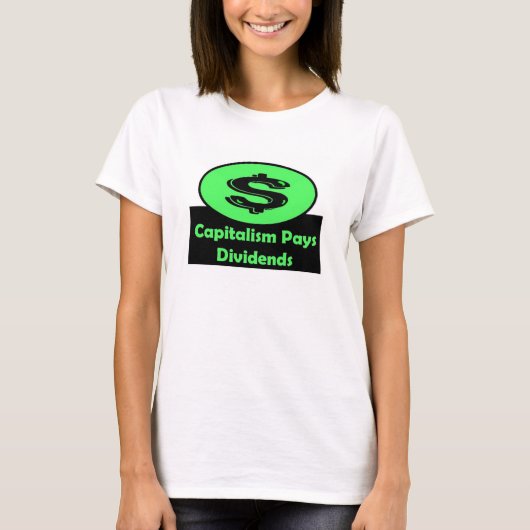 Capitalisme Dividenden II T-shirt (Voorkant)