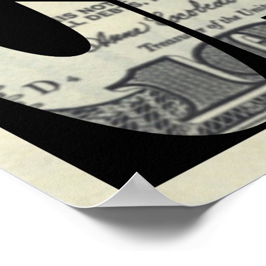 Capitalisme Money Poster (Hoek)