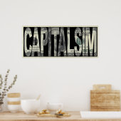 Capitalisme Money Poster (Keuken)