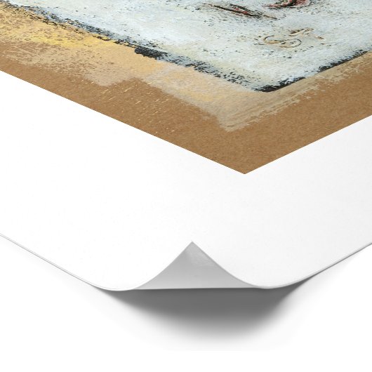 Capitalisme schildert rauwe primitt leuke moderne  poster (Hoek)