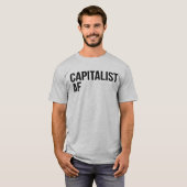 CAPITALIST AF T-SHIRT (Voorkant volledig)