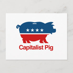 Capitalist Pig.png Briefkaart