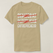 Capitalistische ondernemer t-shirt (Design voorkant)