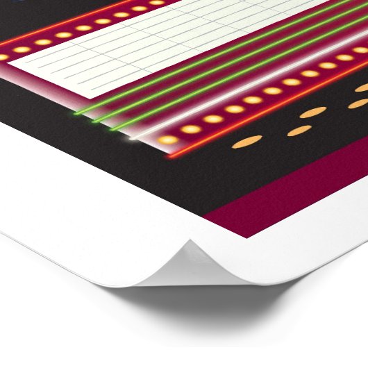 Capitan Marquee-Print Poster (Hoek)