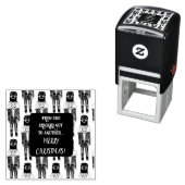 Capitan Nutcracker Soldier Zelfinktende Stempel (In situ)