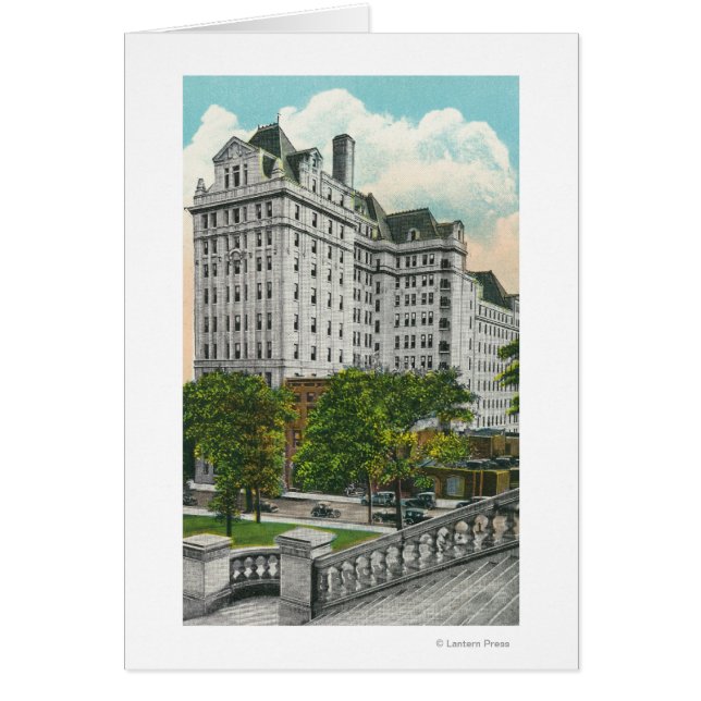 Capitol Approach Uitzicht of NY Telephone Co. Bldg (Voorkant)