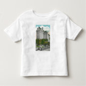 Capitol Approach Uitzicht of NY Telephone Co. Bldg Kinder Shirts (Voorkant)