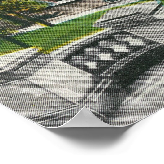 Capitol Approach Uitzicht of NY Telephone Co. Bldg Poster (Hoek)