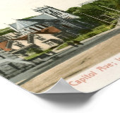 Capitol Ave., Omaha, Nebraska  Poster (Hoek)