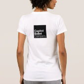 Capitol Ballet Company Women's Fine Jersey T-Shirt (Achterkant)