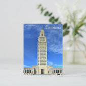 Capitol Baton Rouge Louisiana Briefkaart (Staand voorkant)