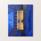 Capitol building at dusk, Colonial Williamsburg Legpuzzel (Verticaal)