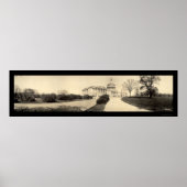 Capitol Building DC Foto 1909 Poster (Voorkant)
