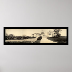 Capitol Building DC Foto 1909 Poster