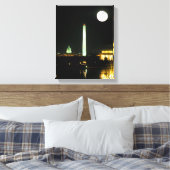 Capitol Building, Lincoln Memorial, Washington Canvas Afdruk (Insitu (Slaapkamer))