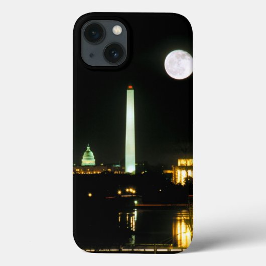 Capitol Building, Lincoln Memorial, Washington Case-Mate iPhone Case (Achterkant)