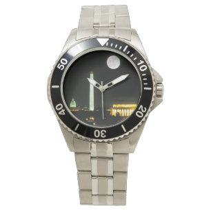 Capitol Building, Lincoln Memorial, Washington Horloge