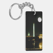 Capitol Building, Lincoln Memorial, Washington Sleutelhanger (Voorkant Links)