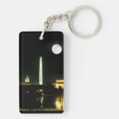 Capitol Building, Lincoln Memorial, Washington Sleutelhanger (achterkant)