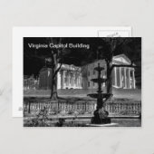 Capitol Building of Virginia Briefkaart (Voorkant / Achterkant)