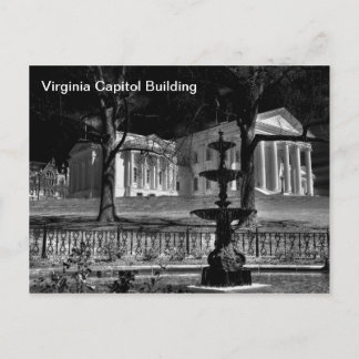 Capitol Building of Virginia Briefkaart