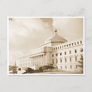 Capitol Building, San Juan, History, Puerto Rico Briefkaart