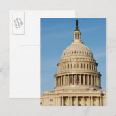 Capitol Building shot bij schemering Briefkaart (Voorkant / Achterkant)