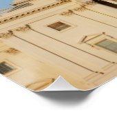 Capitol Building shot bij schemering Perfect Poster (Hoek)