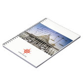 Capitol building/truthcures.org notebook notitieboek (Linkerzijde)