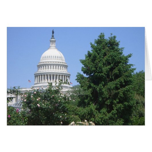 Capitol Building vanuit Bartholdi Park (Voorkant Horizontaal)
